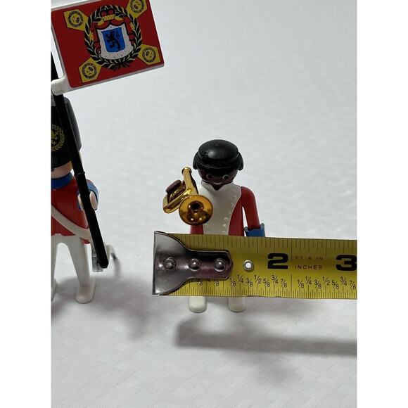 Set of 4 Vintage Geobra 1974 Soldiers, Figures - Picture 10 of 10